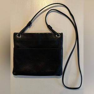 margot soft leather black cross body